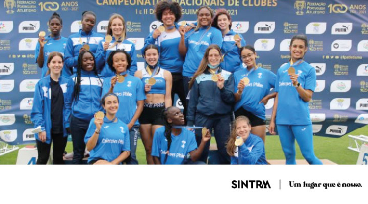 Clube Sintrense conquista Campeonatos Nacionais de Atletismo